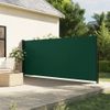 Toldo Lateral | Toldo Exterior | Toldo Parasol Retráctil Verde Oscuro 170x300 Cm Cfw801067