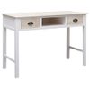 Mesa Consola | Mesa De Entrada | Mesa Auxiliar De Madera 110x45x76 Cm Cfw771586