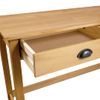 Mesa Consola | Mesa De Entrada | Mesa Auxiliar Hill Con 2 Cajones Madera Pino 110x45x74 Cm Cfw771773