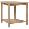 Mesa Auxiliar | Mesita Auxiliar | Mesa De Café De Baño Madera Maciza De Teca 45x45x45 Cm Cfw771157