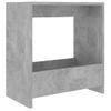 Mesa Auxiliar | Mesita Auxiliar | Mesa De Café De Madera Contrachapada Gris Hormigón 50x26x50 Cm Cfw771191