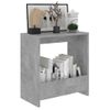 Mesa Auxiliar | Mesita Auxiliar | Mesa De Café De Madera Contrachapada Gris Hormigón 50x26x50 Cm Cfw771191