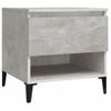 Mesa Auxiliar | Mesita Auxiliar | Mesa De Café De Madera Contrachapada Gris Hormigón 50x46x50 Cm Cfw771196