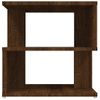 Mesa Auxiliar | Mesita Auxiliar | Mesa De Café De Madera Contrachapada Marrón Roble 40x40x40 Cm Cfw771204