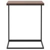 Mesa Auxiliar | Mesita Auxiliar | Mesa De Café De Madera Contrachapada Negro 55x35x66 Cm Cfw771226