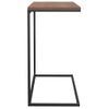 Mesa Auxiliar | Mesita Auxiliar | Mesa De Café De Madera Contrachapada Negro 55x35x66 Cm Cfw771226