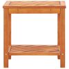 Mesa Auxiliar | Mesita Auxiliar | Mesa De Café De Madera Maciza Acacia 45x33x45 Cm Cfw771245