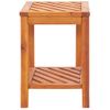 Mesa Auxiliar | Mesita Auxiliar | Mesa De Café De Madera Maciza Acacia 45x33x45 Cm Cfw771245