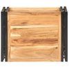 Mesa Auxiliar | Mesita Auxiliar | Mesa De Café De Madera Maciza De Acacia 40x30x40 Cm Cfw771248