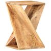 Mesa Auxiliar | Mesita Auxiliar | Mesa De Café De Madera Maciza De Mango 35x35x55 Cm Cfw771249