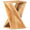 Mesa Auxiliar | Mesita Auxiliar | Mesa De Café De Madera Maciza De Mango 35x35x55 Cm Cfw771249