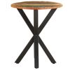 Mesa Auxiliar | Mesita Auxiliar | Mesa De Café De Madera Maciza Reciclada 48x48x56 Cm Cfw771269