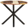 Mesa Auxiliar | Mesita Auxiliar | Mesa De Café De Madera Maciza Reciclada 68x68x56 Cm Cfw771270