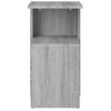 Mesa Auxiliar | Mesita Auxiliar | Mesa De Café Madera Contrachapada Gris Sonoma 36x30x56 Cm Cfw771304