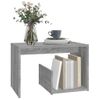 Mesa Auxiliar | Mesita Auxiliar | Mesa De Café Madera Contrachapada Gris Sonoma 59x36x38 Cm Cfw771313