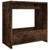 Mesa Auxiliar | Mesita Auxiliar | Mesa De Café Madera Contrachapada Roble Ahumado 50x26x50 Cm Cfw771336