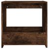 Mesa Auxiliar | Mesita Auxiliar | Mesa De Café Madera Contrachapada Roble Ahumado 50x26x50 Cm Cfw771336