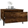 Mesa Auxiliar | Mesita Auxiliar | Mesa De Café Madera Contrachapada Roble Ahumado 50x46x35 Cm Cfw771339