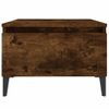 Mesa Auxiliar | Mesita Auxiliar | Mesa De Café Madera Contrachapada Roble Ahumado 50x46x35 Cm Cfw771339