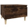 Mesa Auxiliar | Mesita Auxiliar | Mesa De Café Madera Contrachapada Roble Ahumado 50x46x35 Cm Cfw771340