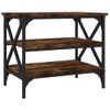 Mesa Auxiliar | Mesita Auxiliar | Mesa De Café Madera Contrachapada Roble Ahumado 55x38x45 Cm Cfw771342