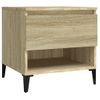 Mesa Auxiliar | Mesita Auxiliar | Mesa De Café Madera Contrachapada Roble Sonoma 50x46x50 Cm Cfw771360