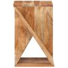 Mesa Auxiliar | Mesita Auxiliar | Mesa De Café Madera Maciza De Acacia 35x35x55 Cm Cfw771374