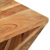 Mesa Auxiliar | Mesita Auxiliar | Mesa De Café Madera Maciza De Acacia 35x35x55 Cm Cfw771374