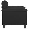 Sillón De Salón | Silla | Sillón Cuero Sintético Negro 60 Cmcfw791669