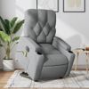 Sillón De Masaje | Sillón De Salón | Silla Eléctrico Reclinable Elevable Tela Gris Clarocfw791727