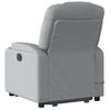 Sillón De Masaje | Sillón De Salón | Silla Eléctrico Reclinable Elevable Tela Gris Clarocfw791736