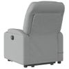 Sillón De Masaje | Sillón De Salón | Silla Eléctrico Reclinable Elevable Tela Gris Clarocfw791738