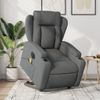 Sillón De Masaje | Sillón De Salón | Silla Eléctrico Reclinable Elevable Tela Gris Oscurocfw791746