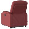 Sillón De Masaje | Sillón De Salón | Silla Elevable Eléctrico Cuero Artificial Rojo Tintocfw791774