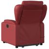 Sillón De Masaje | Sillón De Salón | Silla Elevable Eléctrico Cuero Artificial Rojo Tintocfw791776