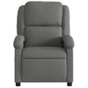 Sillón De Masaje | Sillón De Salón | Silla Reclinable De Tela Gris Oscurocfw791938