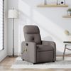 Sillón De Masaje | Sillón De Salón | Silla Reclinable De Tela Gris Taupécfw791943