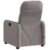 Sillón De Masaje | Sillón De Salón | Silla Reclinable De Tela Gris Taupécfw791943