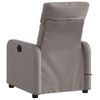 Sillón De Masaje | Sillón De Salón | Silla Reclinable De Tela Gris Taupécfw791944