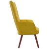 Sillón De Relax | Sillón De Salón | Silla Relax De Terciopelo Amarillo Mostazacfw792072