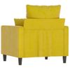 Sillón De Salón | Silla | Sillón De Terciopelo Amarillo 60 Cmcfw792164