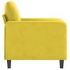 Sillón De Salón | Silla | Sillón De Terciopelo Amarillo 60 Cmcfw792165