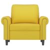 Sillón De Salón | Silla | Sillón De Terciopelo Amarillo 60 Cmcfw792166