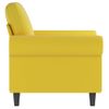 Sillón De Salón | Silla | Sillón De Terciopelo Amarillo 60 Cmcfw792166