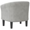 Sillón De Salón | Silla | Sillón De Terciopelo Gris Clarocfw792184