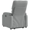 Sillón De Salón | Silla | Sillón Eléctrico Reclinable Elevable De Tela Gris Clarocfw792245