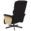 Sillón Reclinable De Masaje | Sillón De Salón | Silla Con Reposapiés Tela Negracfw792420