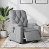 Sillón Reclinable De Masaje | Sillón De Salón | Silla Eléctrico Tela Gris Clarocfw792558