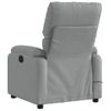 Sillón Reclinable De Masaje | Sillón De Salón | Silla Eléctrico Tela Gris Clarocfw792559