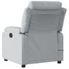 Sillón Reclinable De Masaje | Sillón De Salón | Silla Eléctrico Tela Gris Clarocfw792561